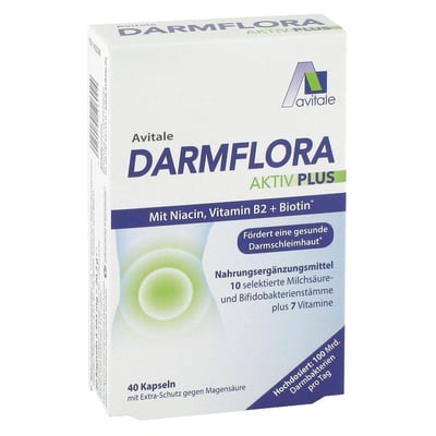 Darmflora Aktiv Plus 100 Mrd. Bakterien+7 Vitamine