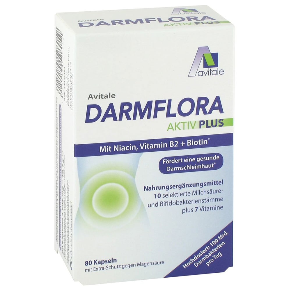 Darmflora Aktiv Plus 100 Mrd. Bakterien+7 Vitamine