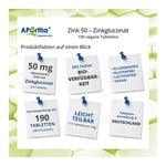 Zink 50 Zinkgluconat Produktbild 3
