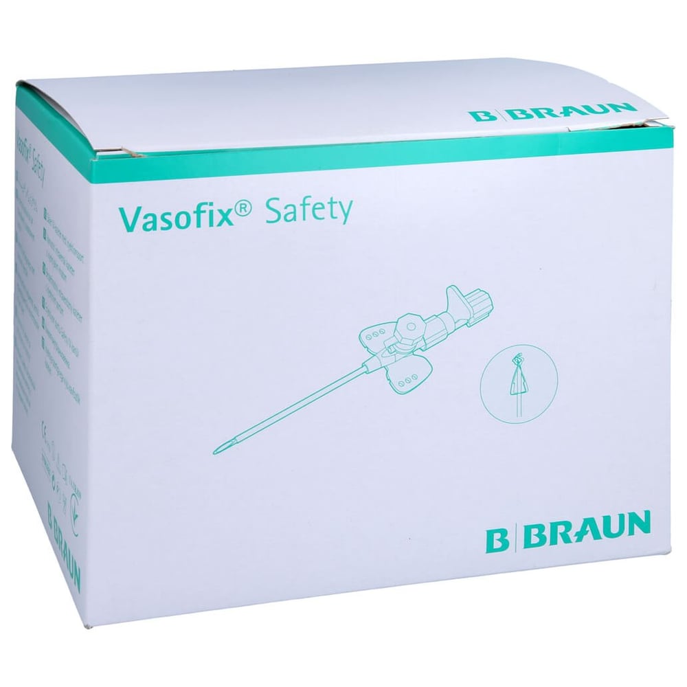 Vasofix Safety Kanüle 20 G 1,1x33 mm rosa