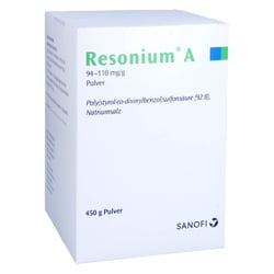 Resonium A 94-110 mg/g Pul.H.Su/Rektal