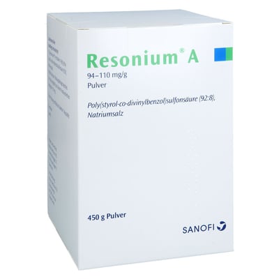 Resonium A 94-110 mg/g Pul. H.Su/Rektal Produktbild 1