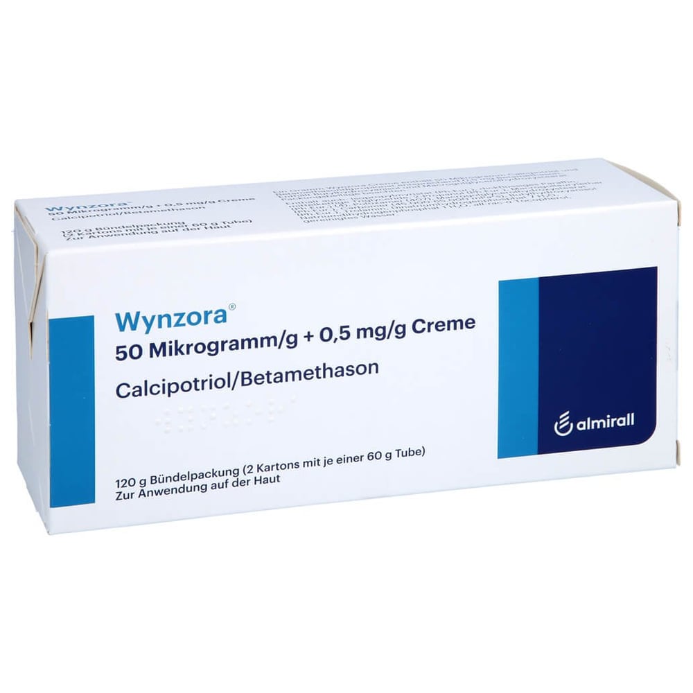 Wynzora 50 Mikrogramm/g + 0,5 mg/g