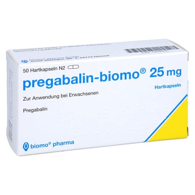 Pregabalin-biomo 25 mg Produktbild 1