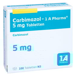 Carbimazol - 1 A Pharma 5 mg Tabletten