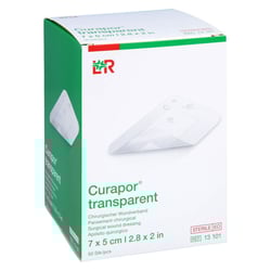Curapor Wundverband steril transparent 5x7 cm B2B Medical