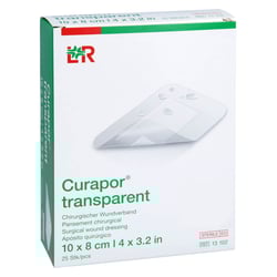 Curapor Wundverband steril transparent 8x10 cm B2B Medical
