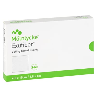 Exufiber 4.5x10 cm Verband