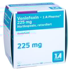 Venlafaxin - 1 A Pharma 225 mg Hartkapseln retard