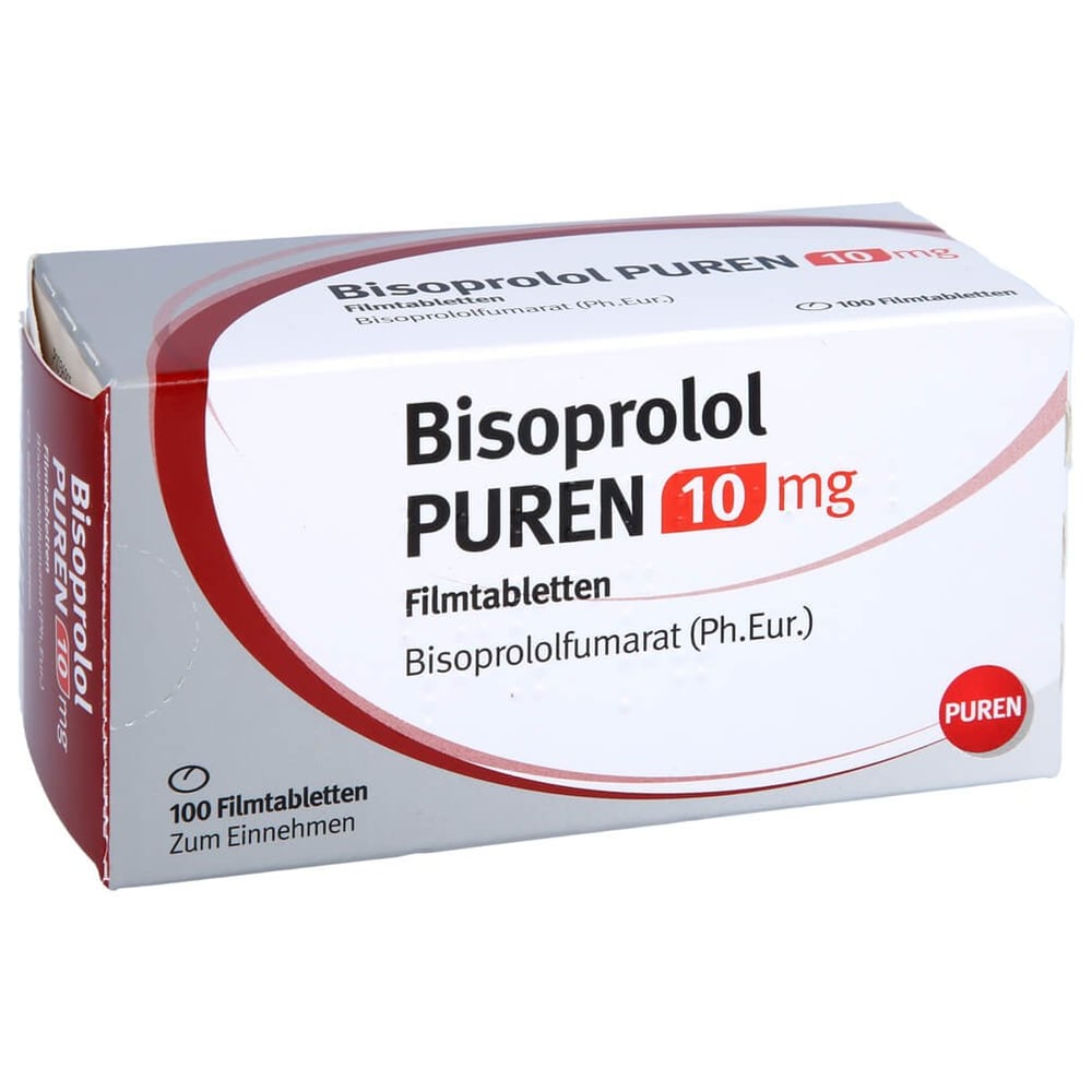 BISOPROLOL PUREN 10 mg Filmtabletten