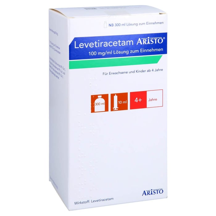 Levetiracetam Aristo 100mg/ml 10ml Dosierspritze