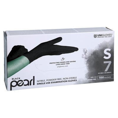 Einmal Handschuhe Nitril schwarz S