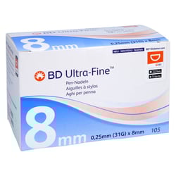 BD Ultra-fine Pen-Nadeln 8 mm 31 G 0,25 mm embecta