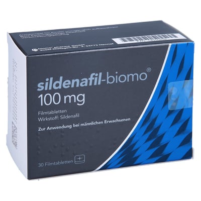 Sildenafil-biomo 100 mg Produktbild 1