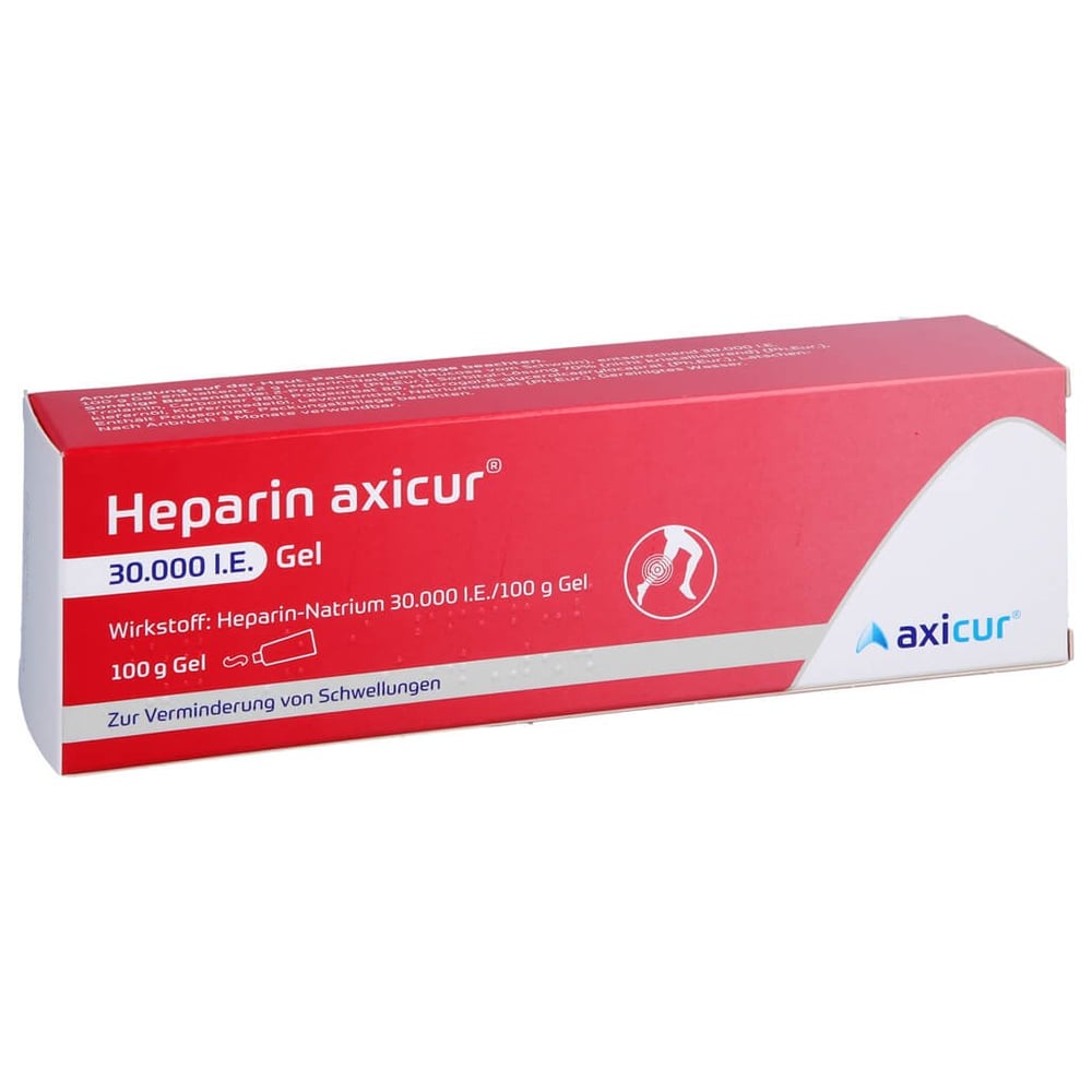 Heparin axicur 30000 I.E. Gel