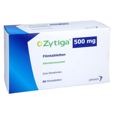 Zytiga 500 mg Filmtabletten Produktbild 1