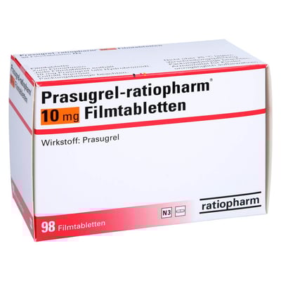 Prasugrel-ratiopharm 10 mg