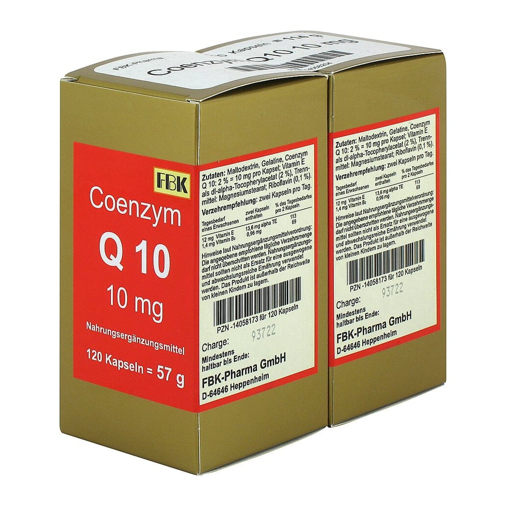 Coenzym Q10 10 Mg Kapseln