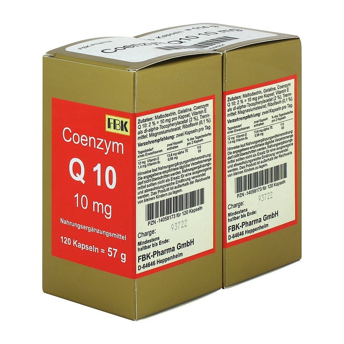 Coenzym Q10 10 Mg Kapseln