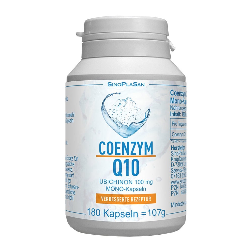 Coenzym Q10 100mg Ubichinon Mono-Kapseln