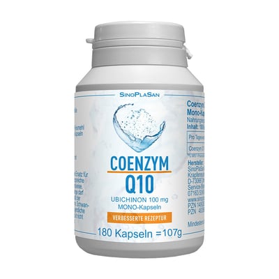 Coenzym Q10 100mg Ubichinon Mono-Kapseln