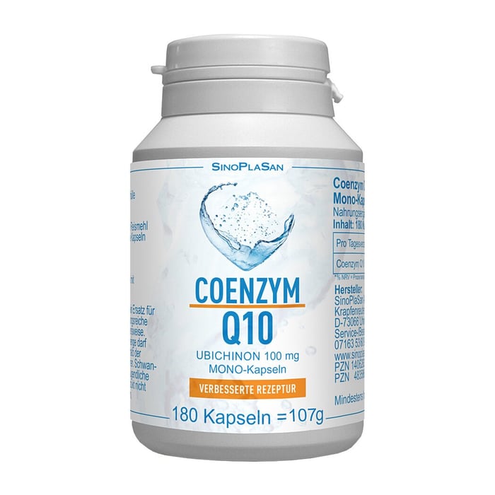 Coenzym Q10 100mg Ubichinon Mono-Kapseln
