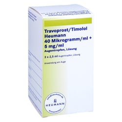 Travoprost/Timolol Heumann 40 Mikrogramm/ml + 5 mg/ml