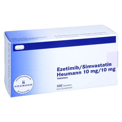 Ezetimib/Simvastatin Heumann 10 mg/10 mg