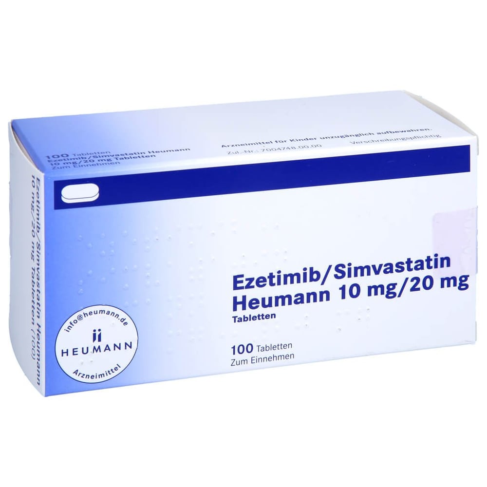 Ezetimib/Simvastatin Heumann 10 mg/20 mg