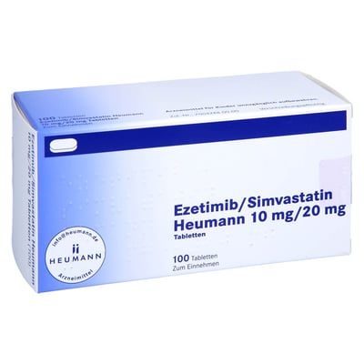 Ezetimib/Simvastatin Heumann 10 mg/20 mg
