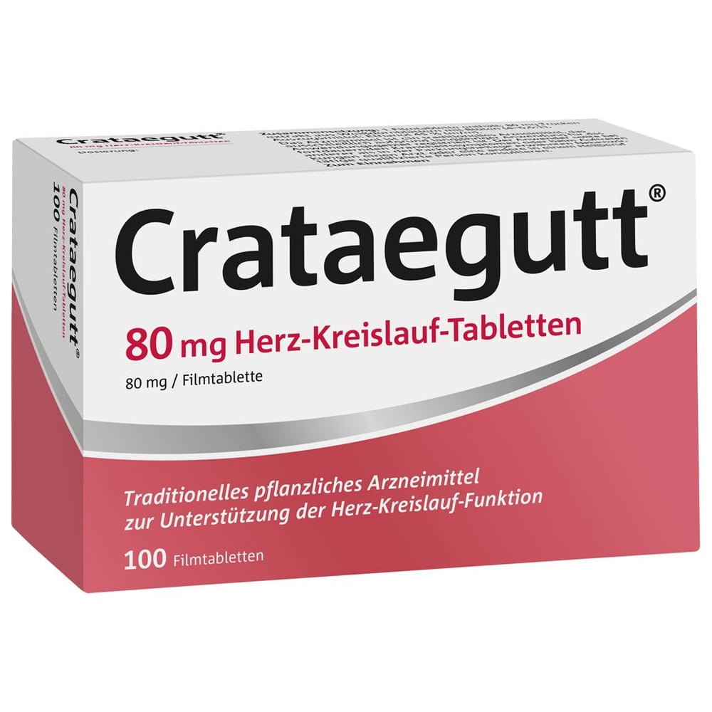 Crataegutt 80 mg Herz-Kreislauf-Tabletten