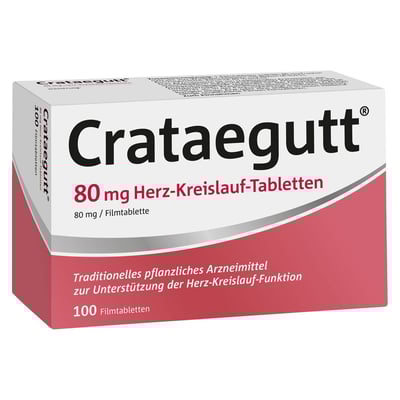 Crataegutt 80 mg Herz-Kreislauf-Tabletten