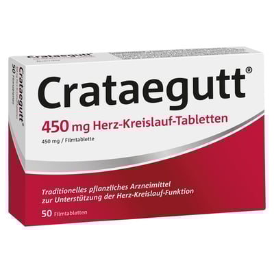Crataegutt 450mg Herz-Kreislauf-Tabletten