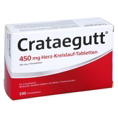 Crataegutt 450mg Herz-Kreislauf-Tabletten