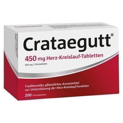 Crataegutt 450mg Herz-Kreislauf-Tabletten