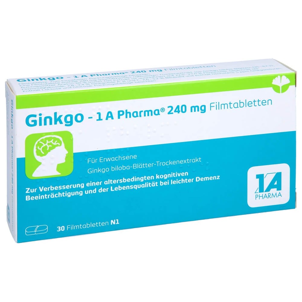 Ginkgo - 1 A Pharma 240 mg Filmtabletten