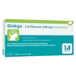 Ginkgo - 1 A Pharma 240 mg Filmtabletten