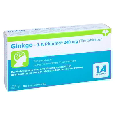 Ginkgo - 1 A Pharma 240 mg Filmtabletten