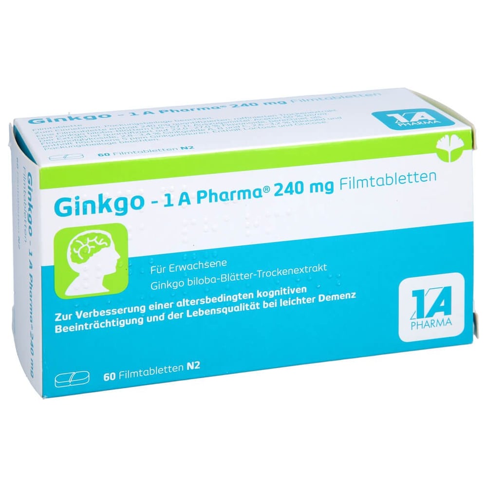 Ginkgo - 1 A Pharma 240 mg Filmtabletten
