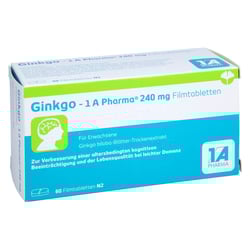 Ginkgo - 1 A Pharma 240 mg Filmtabletten