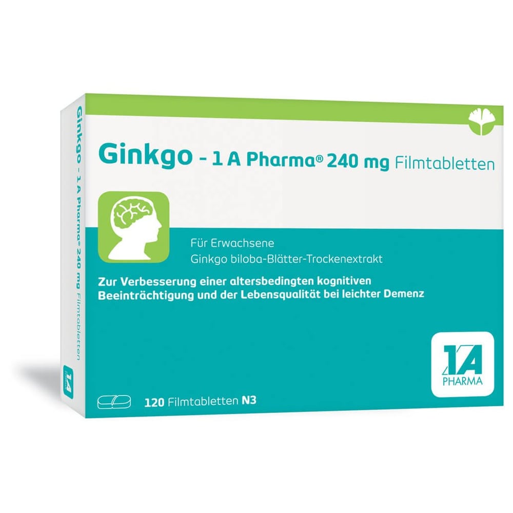Ginkgo - 1 A Pharma 240 mg Filmtabletten