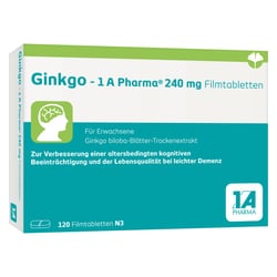Ginkgo - 1 A Pharma 240 mg Filmtabletten