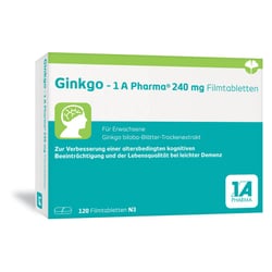 Ginkgo - 1 A Pharma 240 mg Filmtabletten