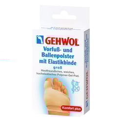 Gehwol Vorfuß- u.Ballenpolster m.Elastikbinde groß
