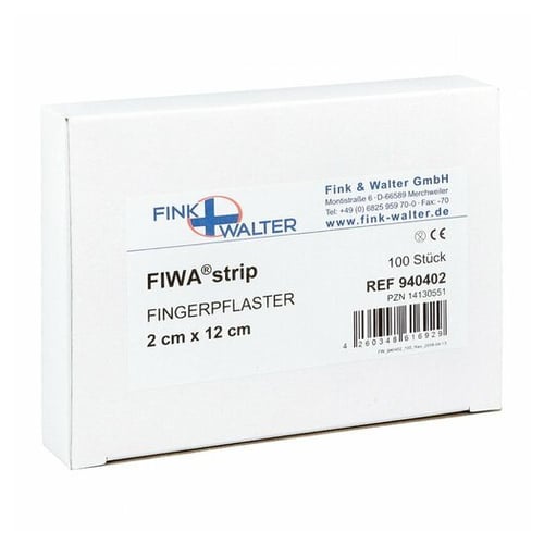 Fingerpflaster 2x12 cm hautfarben FIWAstrip Produktbild 1