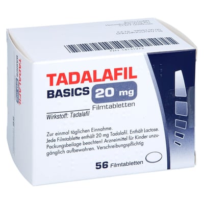 Tadalafil Basics 20 mg Produktbild 1