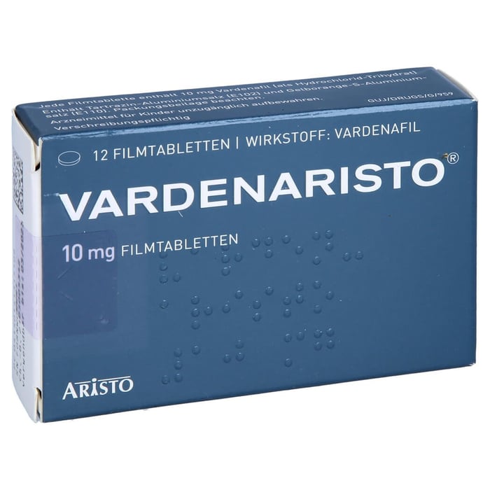 Vardenaristo 10 mg Filmtabletten