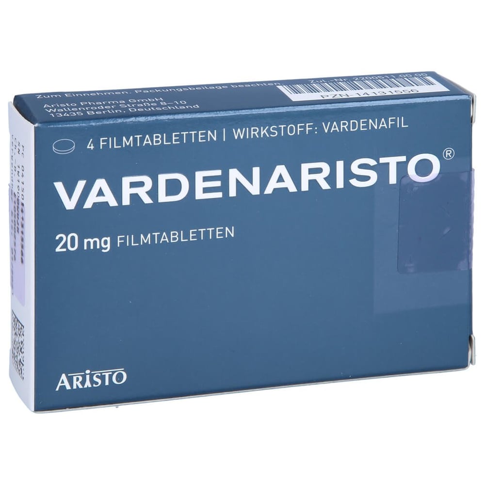 Vardenaristo 20 mg Filmtabletten