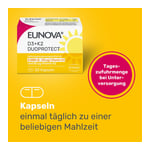 Eunova DuoProtect D3+k2 2000 I.e./80 g Kapseln