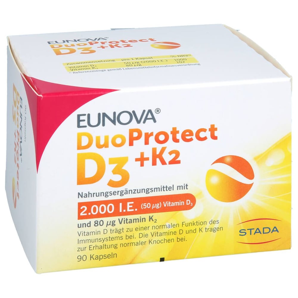 Eunova DuoProtect D3+k2 2.000 I.e.